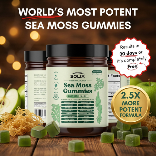 Solix Sea Moss Gummies