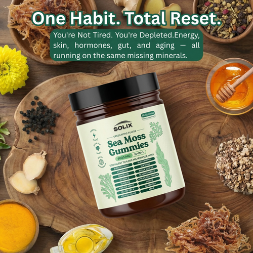Solix Sea Moss Gummies
