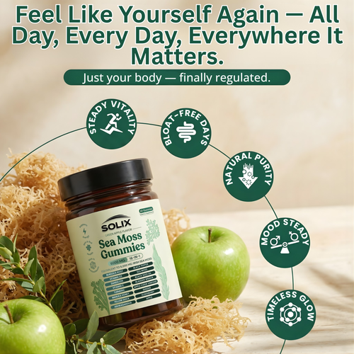 Solix Sea Moss Gummies